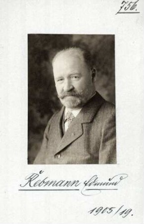 Rebmann, Edmund, Nationalliberale