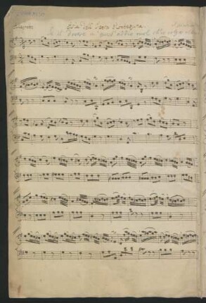 Montezuma. Auszüge. Arr.; vla da gamba, b; G-Dur; GraunWV B:I:29/19
