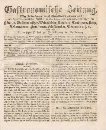 No. 8 (Februar 1844)