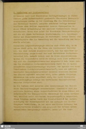 1. Einleitung und Problemstellung