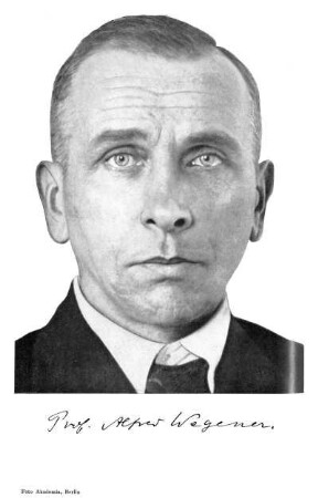 Nachruf auf Alfred Wegener