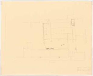 Gartenanlage Ottostraße / Schirmerstraße, Köln: Garagen Ottostraße: Lageplan 1:250