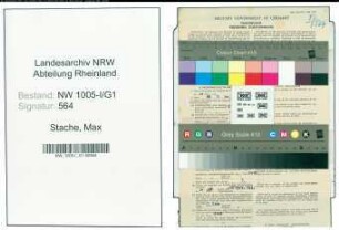 Entnazifizierung Max Stache , geb. 01.04.1890 (Justizsekretaer)