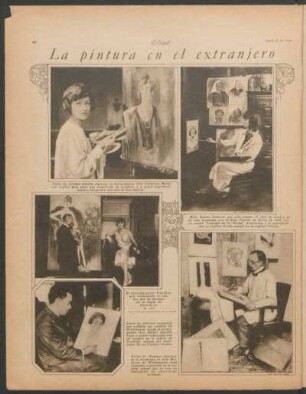 La pintura en el extranjero