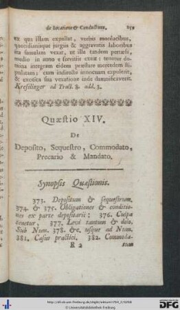 Quaestio XIV.