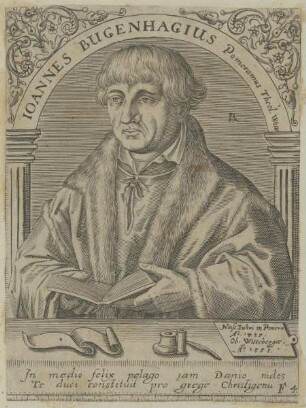 Bildnis des Ioannes Bugenhagius