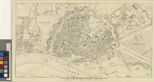 Plan der Stadt Hamburg und ihrer Vorstädte 1843