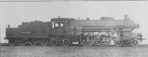 Vierzylinder-Verbund-Schnellzuglokomotive (2/6 gekuppelt) : Technikgeschichte | Industrie und Technik | Eisenbahnbetriebsmittel (Lokomotiven und Wagen)