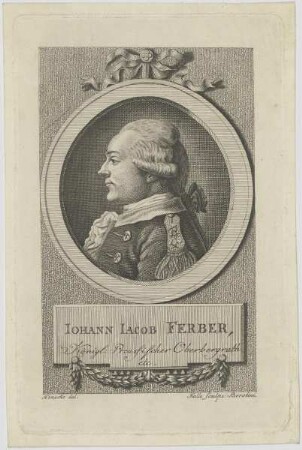 Bildnis des Iohann Iacob Ferber
