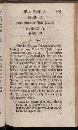 Buch 2. vom summarischen Proceß.