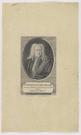 Bildnis Johannes Jacobus Moser