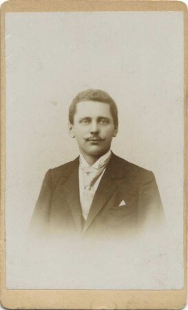Portrait Otto Kotzsch, Sohn von August Kotzsch