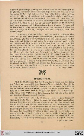 Musikliteratur