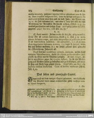 Das sieben und zwantzigste Capitel