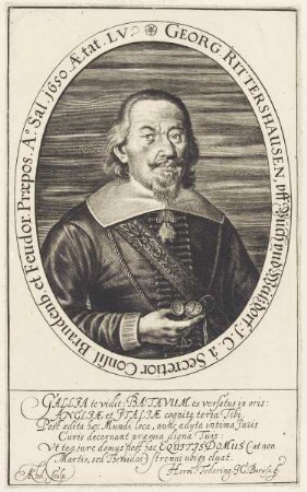 Bildnis des Georg Rittershausen