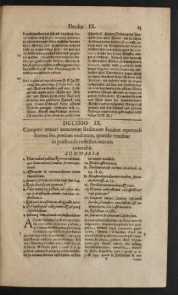 Decisio IX.