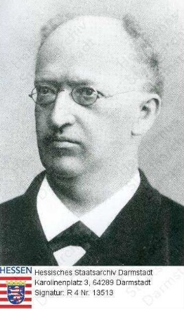 Wünzer, Theodor (1831-1897) / Porträt, Brustbild