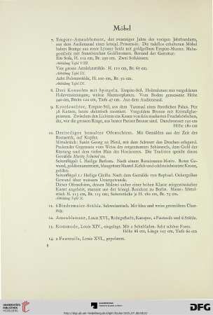 Möbel (Nr. 7-45)