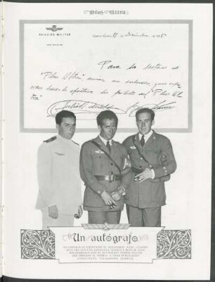 Un autógrafo