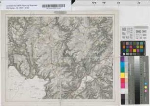 [Topographische Karte 1 : 80.000 von Rheinland und Westfalen-Generalstabskarte -]. Trier. LF 24 B 49°45'. Gravirt: Terrain u. Wald v. Hosse, Situation u Schrift v. A. Meyer.