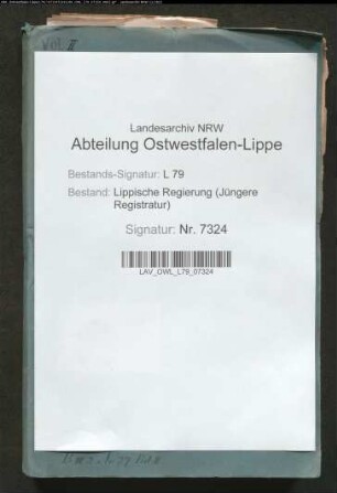 Öffentliche Gebäude im Baukreis Detmold / Landkrankenhaus - Band 2