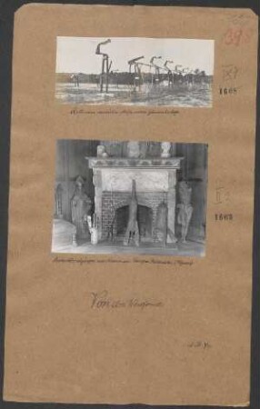 Reste eines zerstörten elsäßischen Grenzbahnhofs