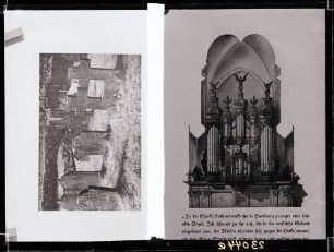 Grabmale; Orgel in der Hamburger Katharinenkirche