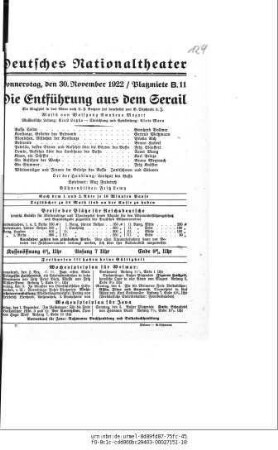 Die Entführung aus dem Serail