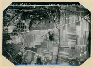Foto von Fosse 1 und Fosse 3 von Noeux-les-Mines (Luftbild)