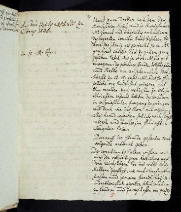 58r-59r, Aus dem Reichs-Abschiedt zu Worms 1535