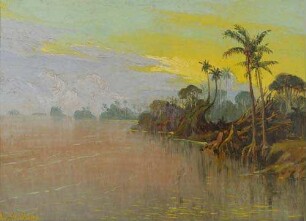 Nach dem Tropenregen. Rio Negro