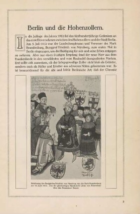 Berlin und die Hohenzollern