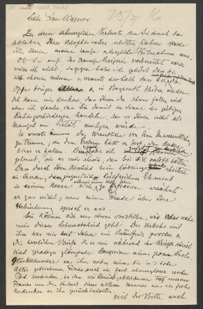 Brief an Henriette Klindworth : 28.07.1916