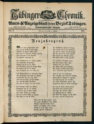 1-84, Januar 1871