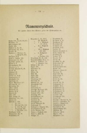 Namenverzeichnis