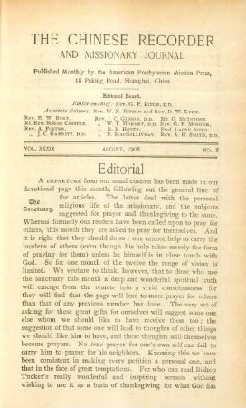 No. 8, August, 1908