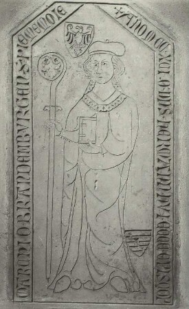Grabstein des Bischofes Hermann