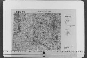 Steinheim (Forstbezirksnr. 181): Bildflugnr. 009 Flugstreifen 11-19, Ostalb, Bildflugcode 181009000, Maßstab unbekannt