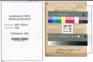 Entnazifizierung Otto Forthmann , geb. 07.09.1890 (Landwirt)