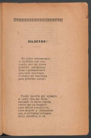 Siluetas!!!