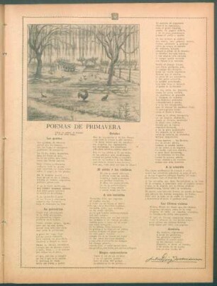 Poemas de primavera