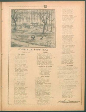 Poemas de primavera