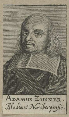 Bildnis des Adamus Zusner