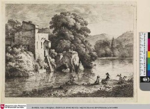 [Ufer des Flusses Ain; Les Bord de la rivière d'Ain]