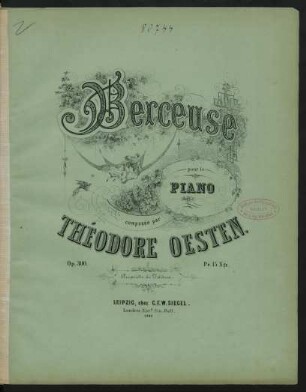 Berceuse pour le piano : op. 300