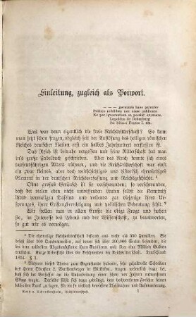 Geschichte der ehemaligen freien Reichsritterschaft in Schwaben, Franken und am Rheinstrome, 1. Die Entstehung der freien Reichsritterschaft bis zum Jahre 1437
