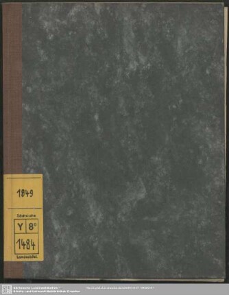 1849: Königl.-Sächss. concess. Pirna'scher Geschichts- und Volks-Kalender