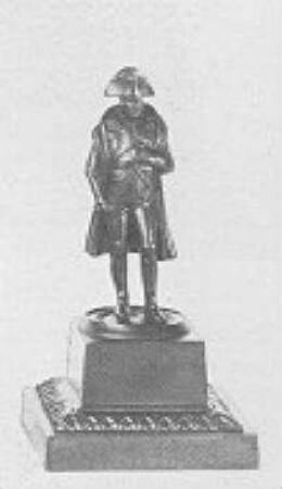 Statuette Napoleons I, Bonaparte, Kaiser der Franzosen