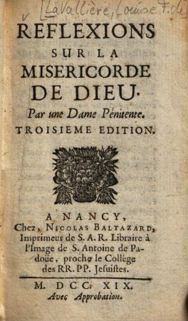 Réflexions sur la misericorde de Dieu