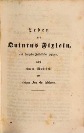 Jean Paul's sämmtliche Werke, 3